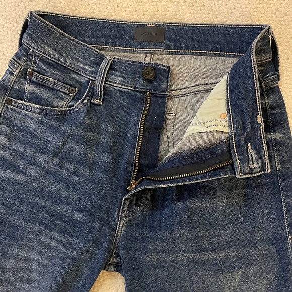 Mother Highwaisted  MidRise riser ankler - Picture 6 of 13